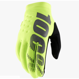 Gants 100% Brisker Fluo...