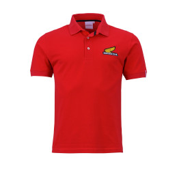 POLO HONDA VINTAGE ROUGE