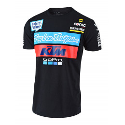 Tee-Shirt TLD Team KTM Noir