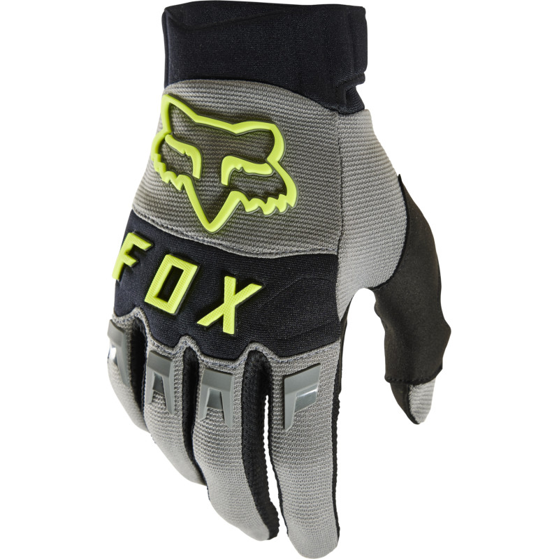 Gants cross Fox Racing Dirtpaw rouges fluo - Équipement pilote