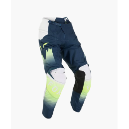 PANTALON MOTOCROSS FOX 180 FLORA BLEU