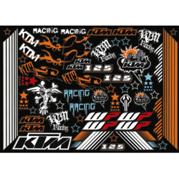 Planches autocollants KTM