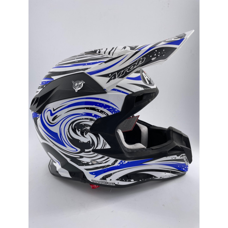 CASQUE AIROH TERMINATOR TWIST BLEU ADULTE