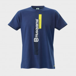 TEE SHIRT HUSQVARNA BLEU...