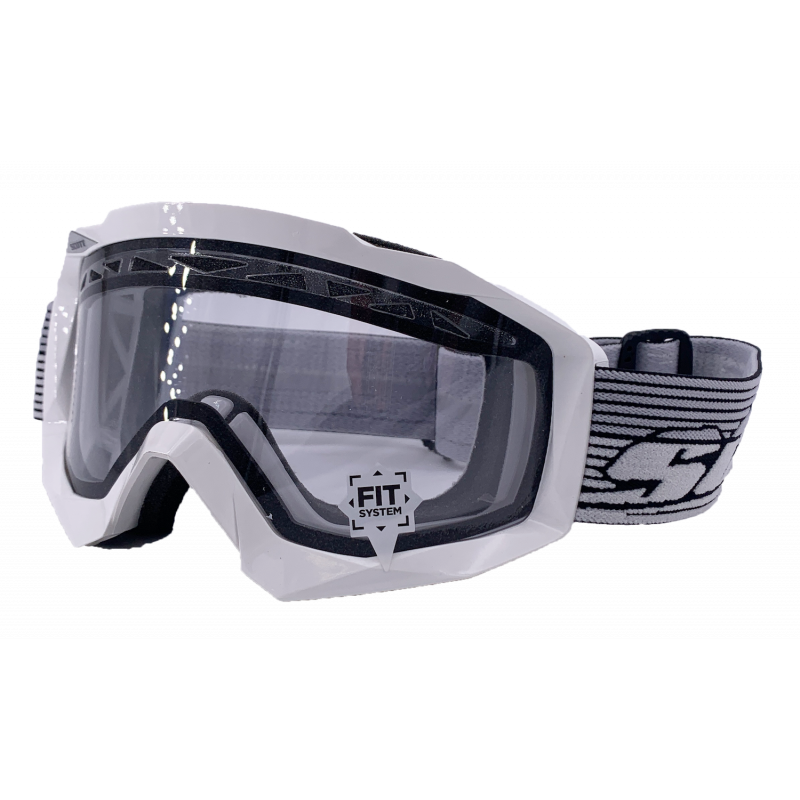 Ecran clair double enduro anti-rayures et anti-buee toutes Lunettes Shot  sur Mot
