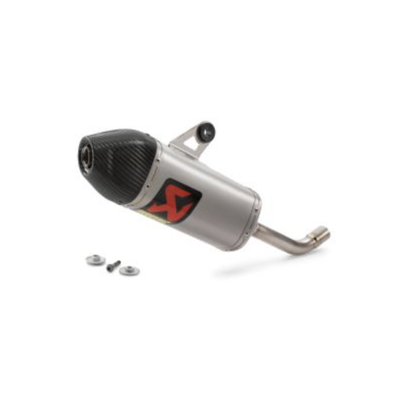 Ligne complète d'échappement Off-Road Akrapovic EVO en Titane pour KAWASAKI  KXF 250 2004 - 2008